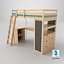 3D Childrens bed 01 05 model