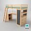 3D Childrens bed 01 05 model