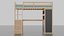 3D Childrens bed 01 05 model