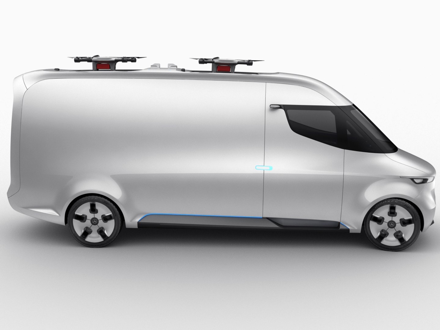 3D model mercedes vision van - TurboSquid 1234673