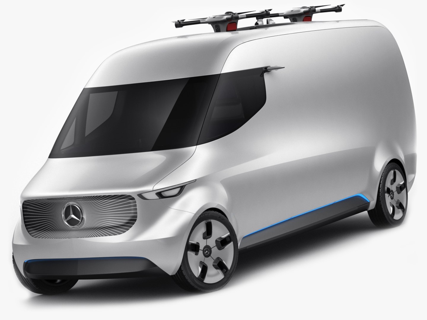 3D model mercedes vision van - TurboSquid 1234673