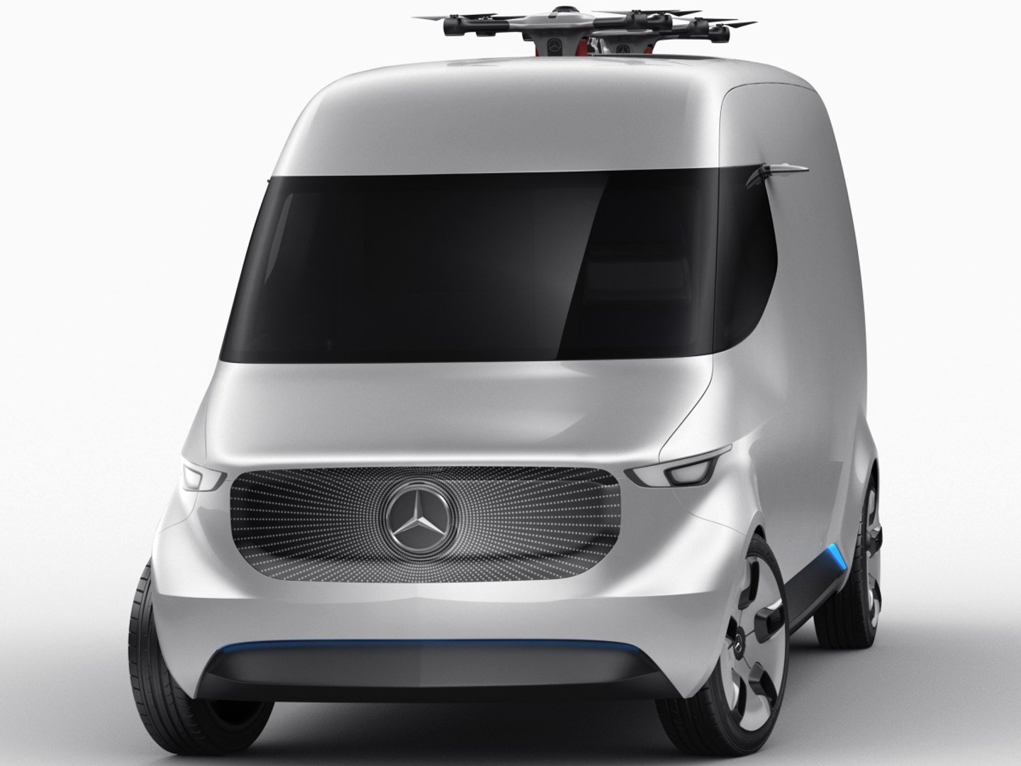 3D model mercedes vision van - TurboSquid 1234673