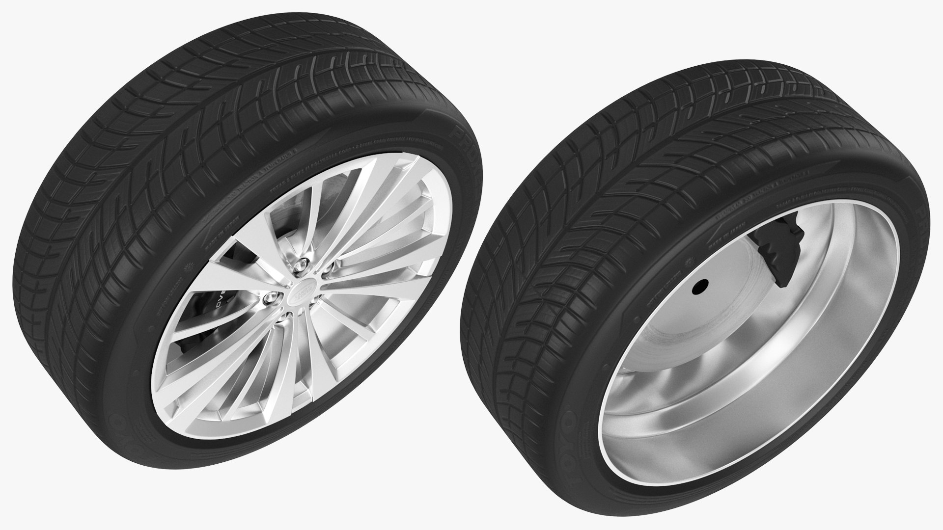 3D Range Rover Wheel - TurboSquid 1948177