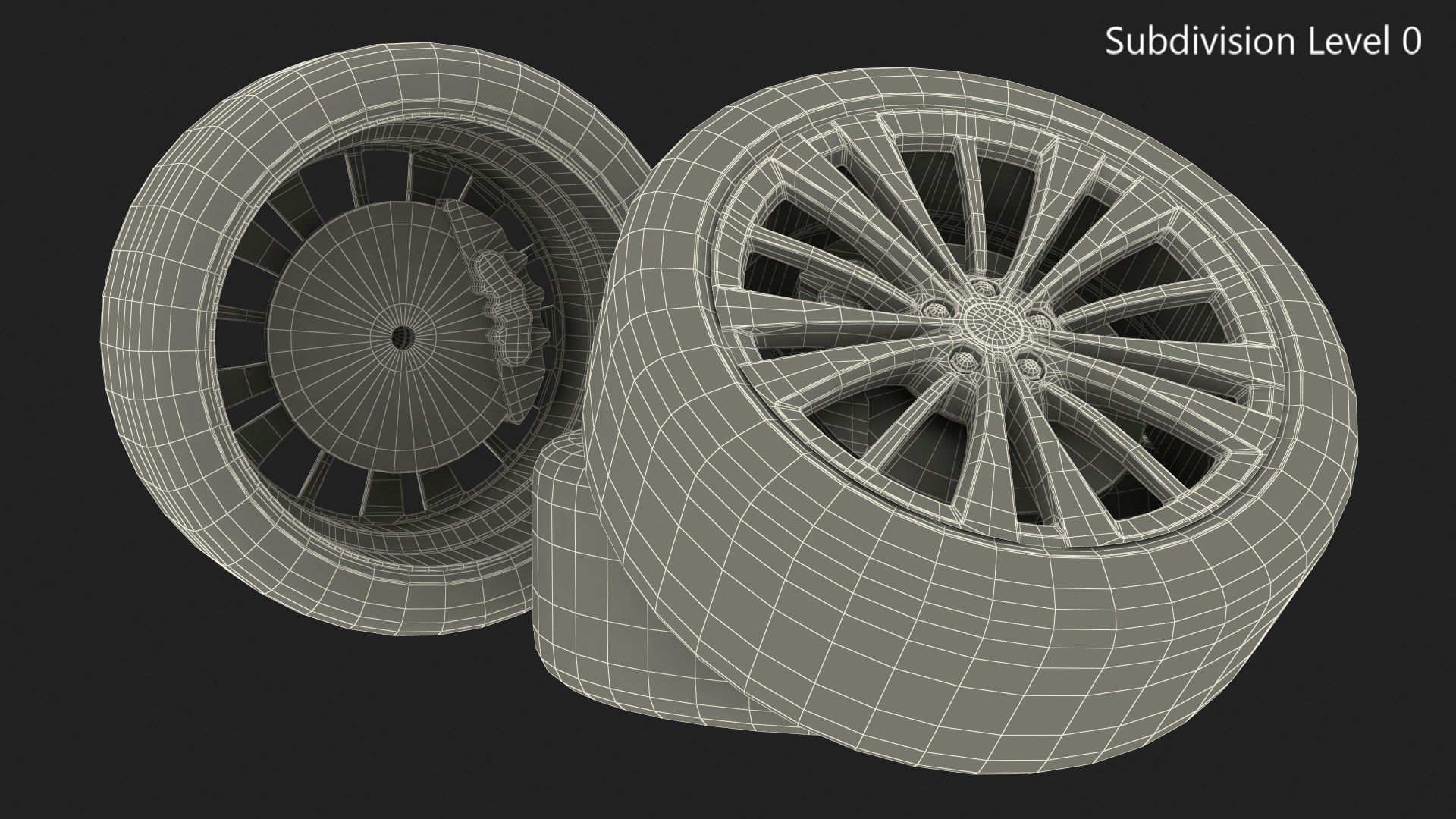 3D Range Rover Wheel - TurboSquid 1948177