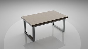Coffee table Oak and Steel