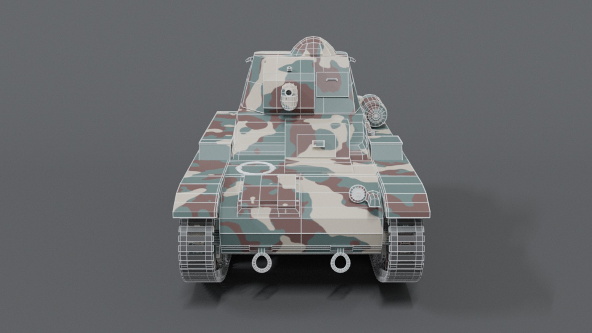 Renault r35 tank 3D - TurboSquid 1560522