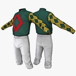 jockey clothes 3 3d model