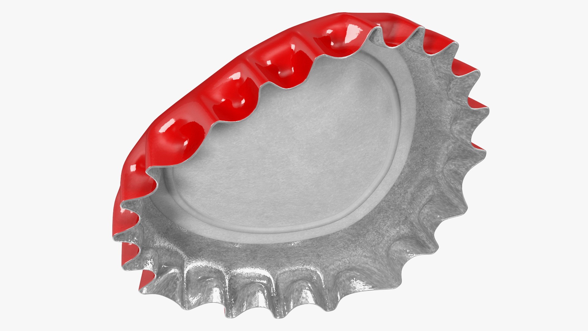 Bent Bottle Cap(1) 3D model preview
