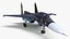 3D Russian Sukhoi SU-34 Fighter Jet Rigged