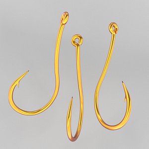 3ds fishing hook
