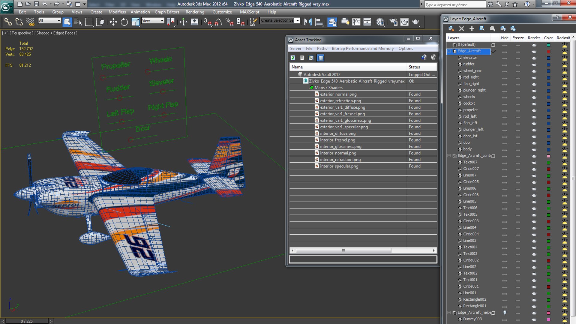 3D Zivko Edge 540 Aerobatic - TurboSquid 1464125 3D Zivko Edge 540 Aerobatic - TurboSquid 1464125