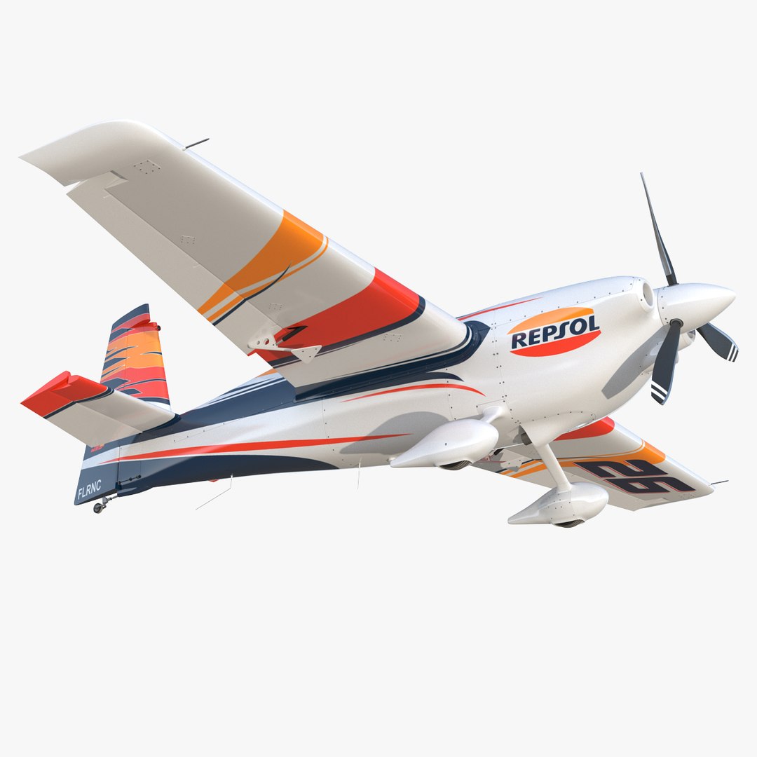 3D Zivko Edge 540 Aerobatic TurboSquid 1464125