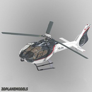 eurocopter ec-130 heli alps 3d 3ds