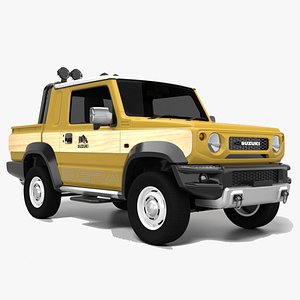 3D Suzuki Jimny Sierra Pickup