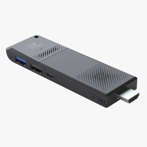 photoreal micro pc 3d model