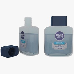 3d nivea men mild shave model