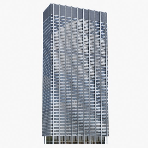 3D model One Chase Manhattan Plaza V2