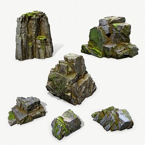 Rock Set 3D