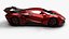 Generic Super Sports Car1 3D model