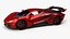 Generic Super Sports Car1 3D model