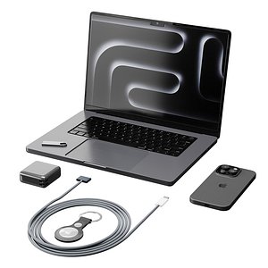 3D Set of Apple equipment 01
