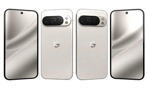 3D Google Pixel 10 Pro XL Porcelain model