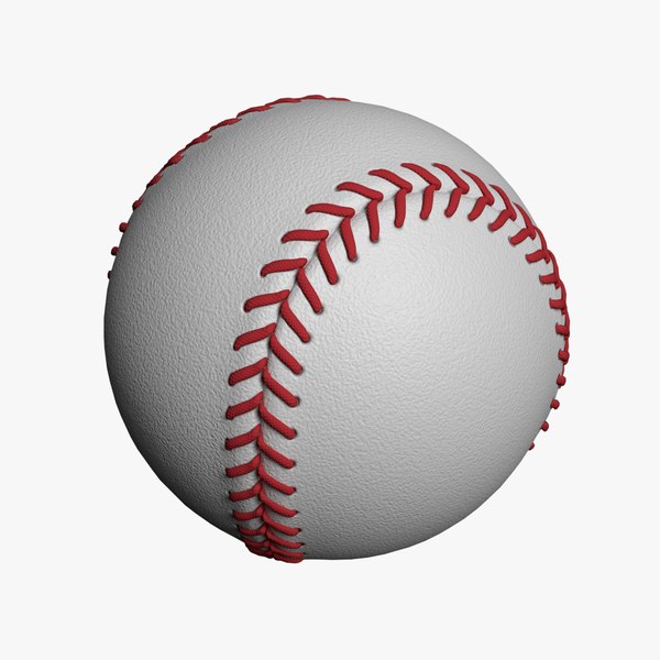 baseball ball obj
