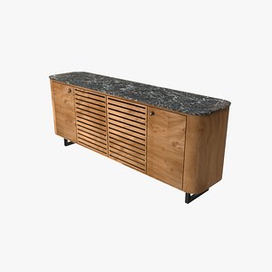 3D Modern Sideboard