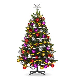 tree christmas 3d model