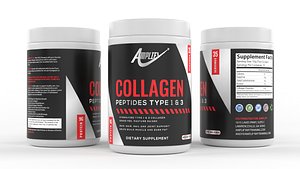 Protein Powder 3D