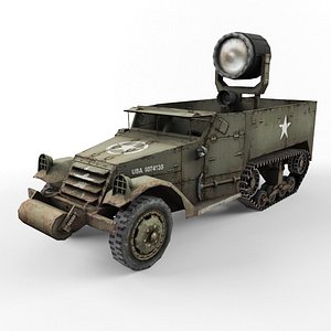 Half-track M3 light