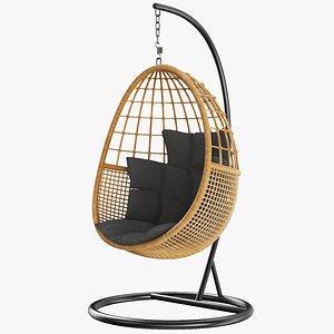 Detailed Hanging Chair 3D