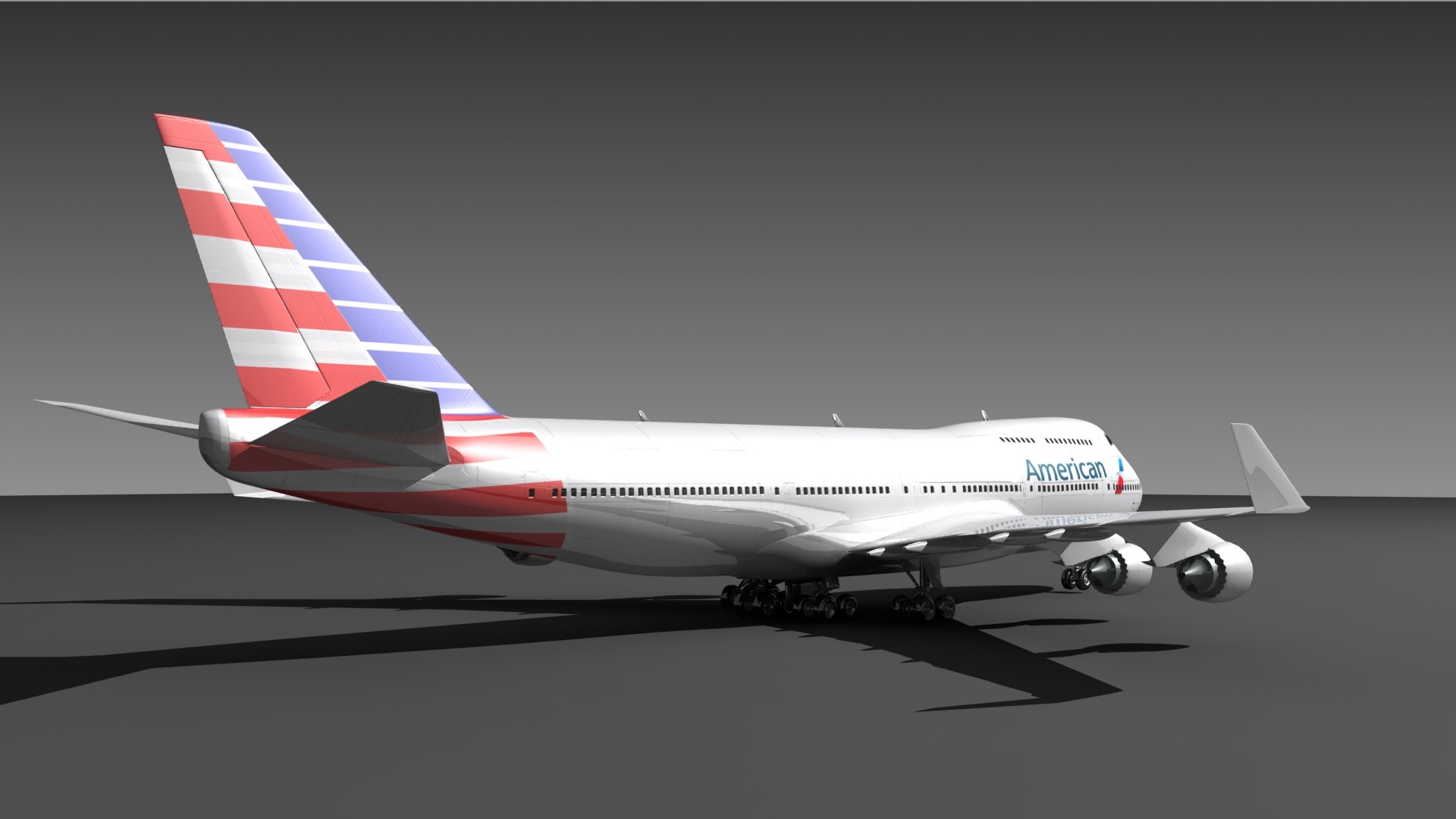 Boeing 747-8 3D Model - TurboSquid 1901405