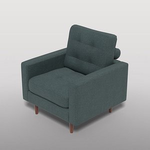 Contemporary Dark Armchair model
