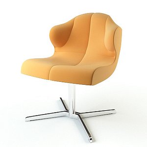 3d model armchair ligne roset
