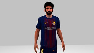 Argentina Messi New Jersey Design 2022 3D model - TurboSquid 2004090