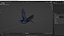 Purple Martin Bird In Flight