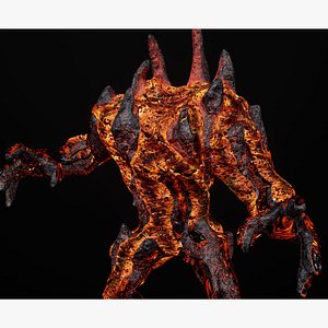 Hell golem defender model