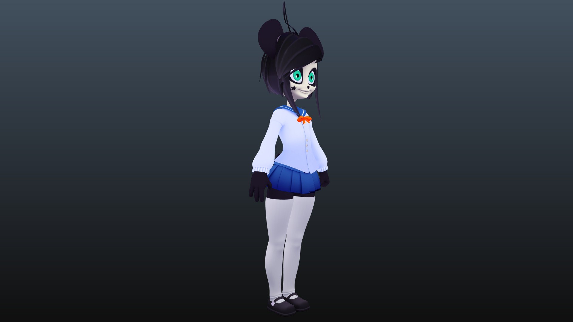 panda girl 3D model https://p.turbosquid.com/ts-thumb/xF/9G6wWC/RjFDOrSa/0023/jpg/1523642624/1920x1080/fit_q87/1d1ac00ceedab0975f6ab188c192f0dc5f791362/0023.jpg