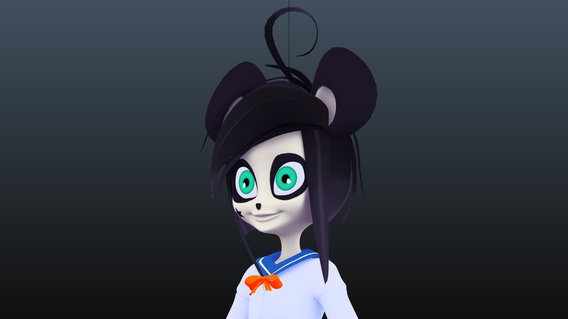 panda girl 3D model https://p.turbosquid.com/ts-thumb/xF/9G6wWC/zxaHaWyV/0006/jpg/1523642609/1920x1080/fit_q87/0dbd1f970a29b547858dccdd74f116c4e53da3dc/0006.jpg