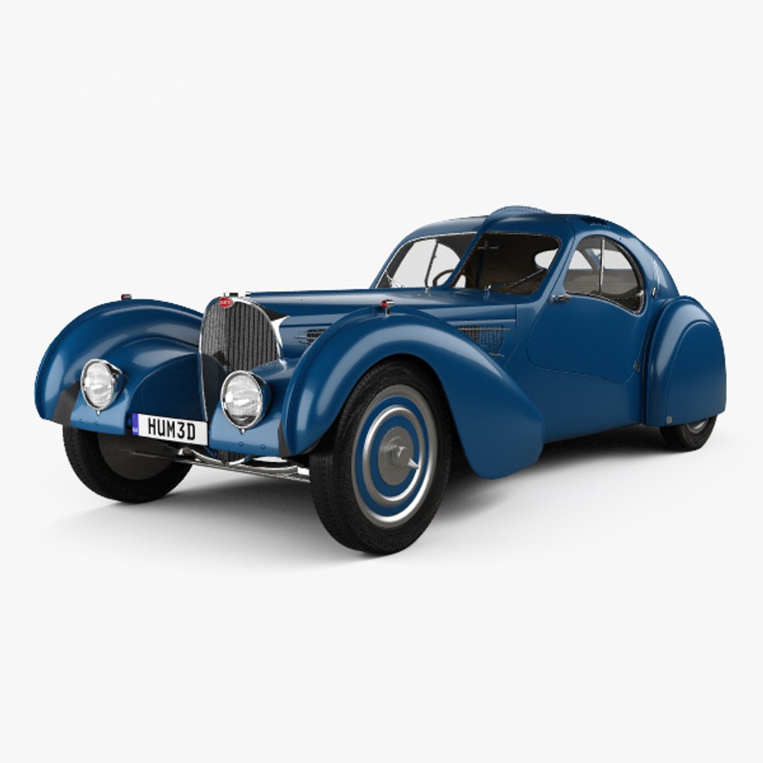 Modelo 3d Bugatti Type 57sc Atlantic Con Hq Interior 1936 Turbosquid 1433214 1130