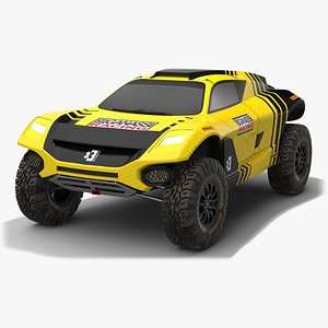 3D model chip ganassi racing extreme