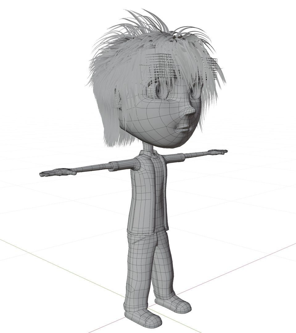 Cartoon Boy Rig 3D - TurboSquid 1523264