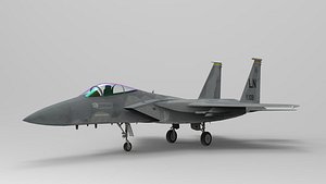 3D model F15C Eagle