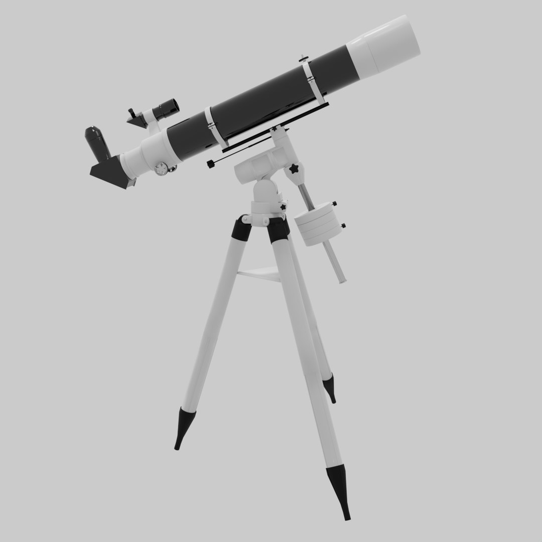 Telescope 3D model TurboSquid 1950700