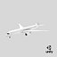 Airbus White Livery A350 SC