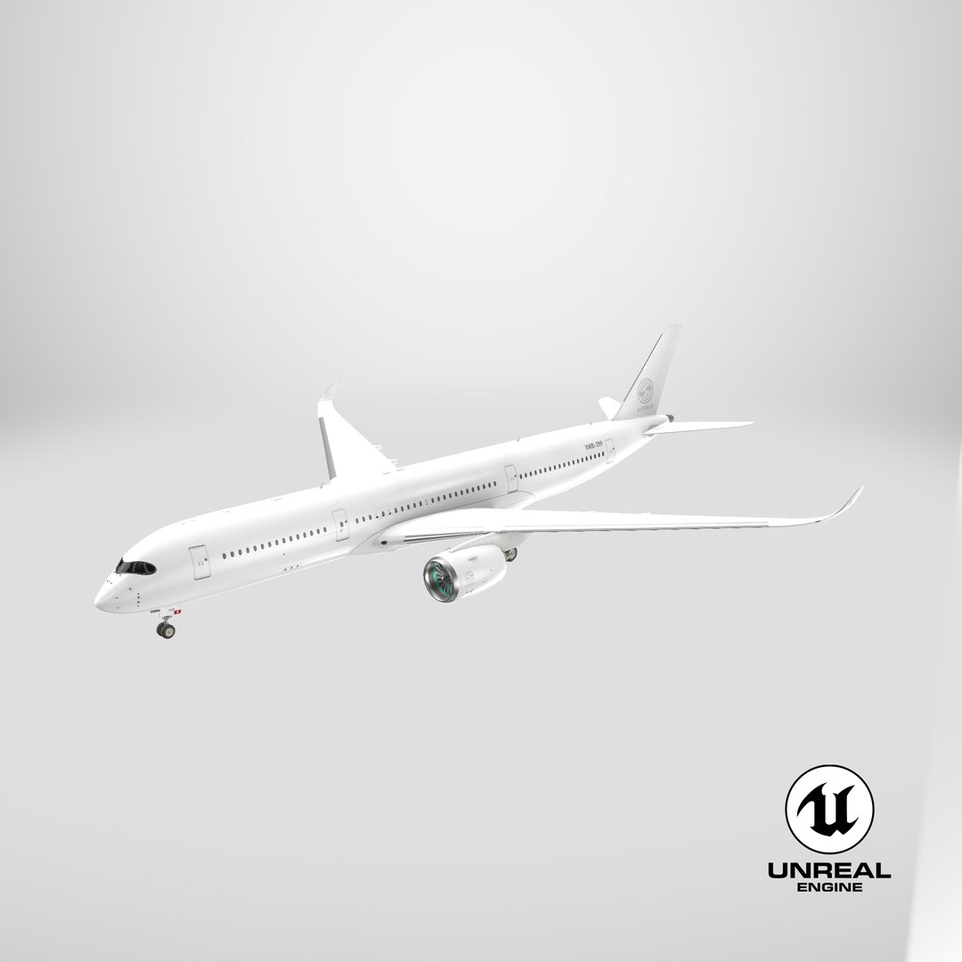 3D Airbus White Livery A350 SC https://p.turbosquid.com/ts-thumb/xF/PXkH1d/bl/stemcell_unreal_render/png/1719506642/1920x1080/fit_q87/a6f300bc210da8f4eb183218bf3c597931304bac/stemcell_unreal_render.jpg