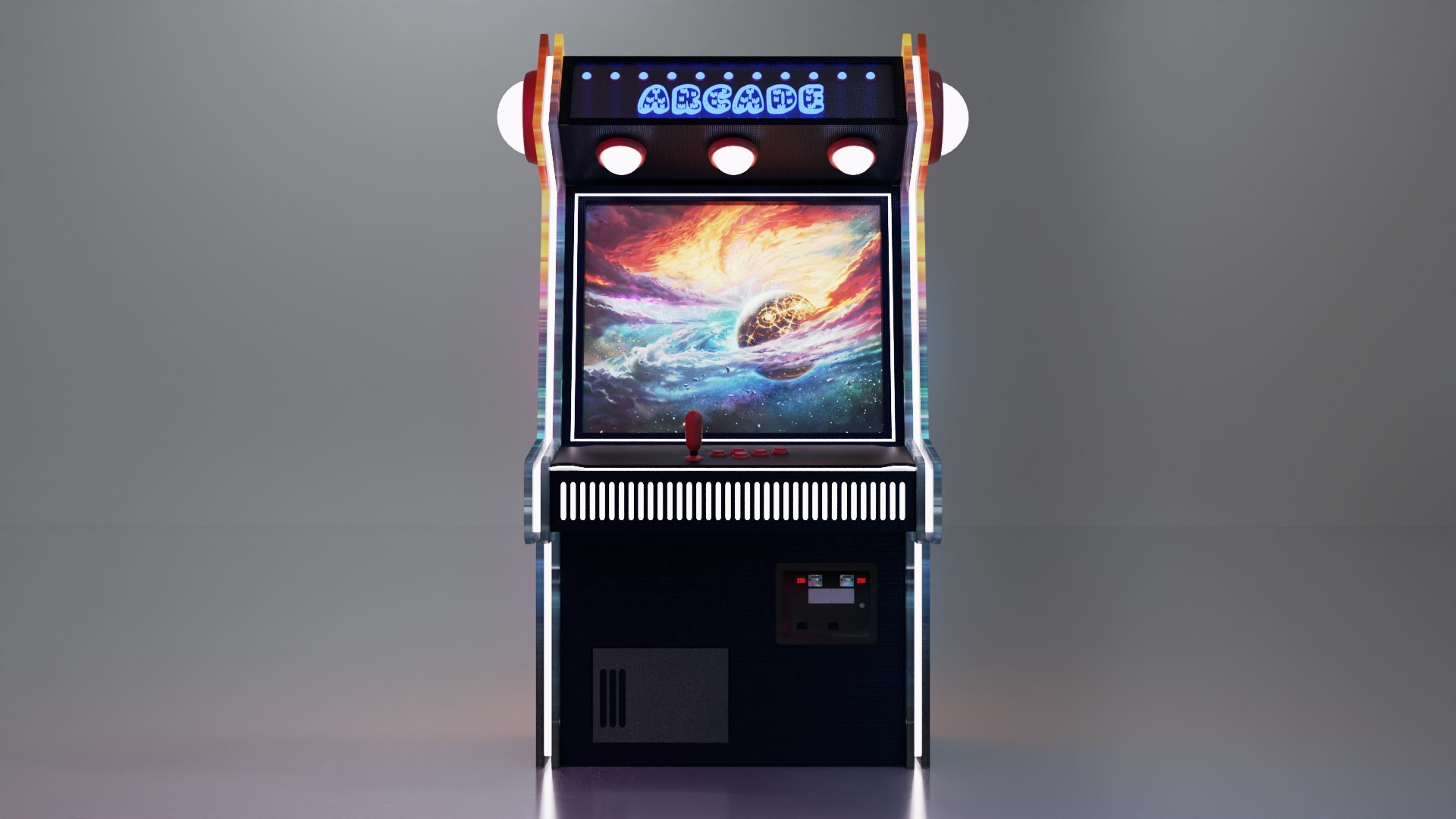 Game Machine Sci-fi 3D - TurboSquid 2319739