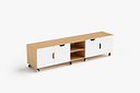 Modern Mobile Low Sideboard PBR