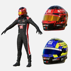 F1 Haas Racing Suit 2025